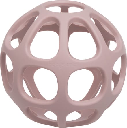 Baby's Only Siliconen baby speelbal - Speelgoedbal - Oud Roze - Baby cadeau