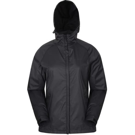 Mountain Warehouse Torrent Waterdichte Jas voor heren (Zwart)