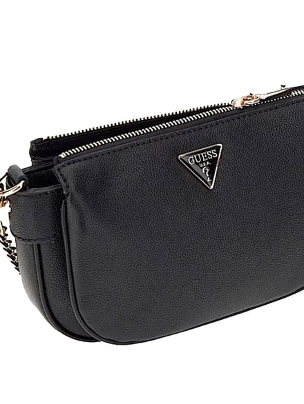 Guess Kleine Crossbodytas / Schoudertas Dames - Fedora - Zwart