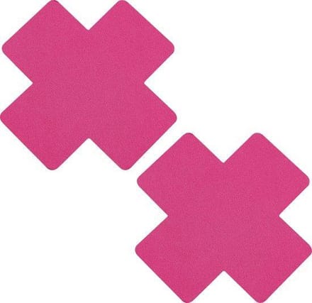 Go Go Gadget - Tepelcovers - kruis - roze