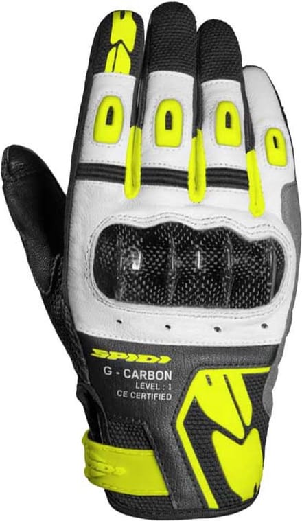 Spidi G-Carbon Lady Geel Fluo - Maat L - Handschoen