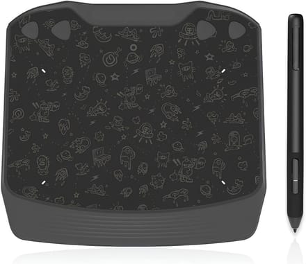 DnA® Tekentablet - Teken Tablet - Tekenpad - Zwart - 19cm x 18cm x 1cm
