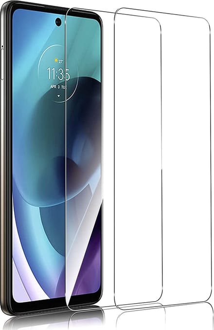 Screenprotector geschikt voor Motorola Moto G200 Screenprotector - Moto G200 Screenprotector Glas Gehard Tempered Glass - 2 Stuks