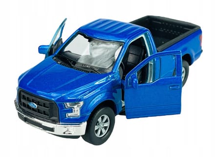 Welly Ford F-150 Regular Cab 1:34 Blauw Metalen Speelgoedauto
