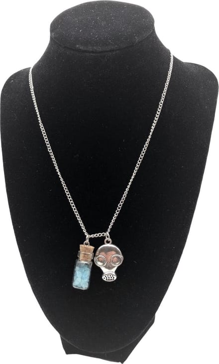 Breaking Bad, Gasmasker,  Crystal Meth, Ketting, Hanger, Heisenberg, Walter White, Jesse, Saul, BRBA
