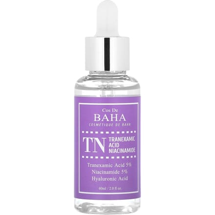 Cos De BAHA TN Acide Tranexamique 5% Niacinamide 5% Sérum Éclaircissant Teint 60ml white