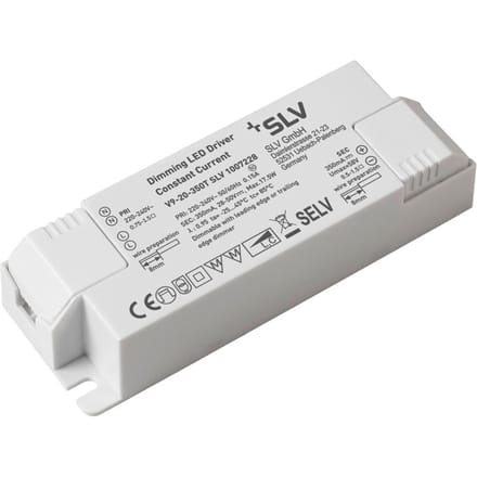 Slv Led Driver 20W 350Ma Fase Dimbaar - 1007228 - E3ZEY