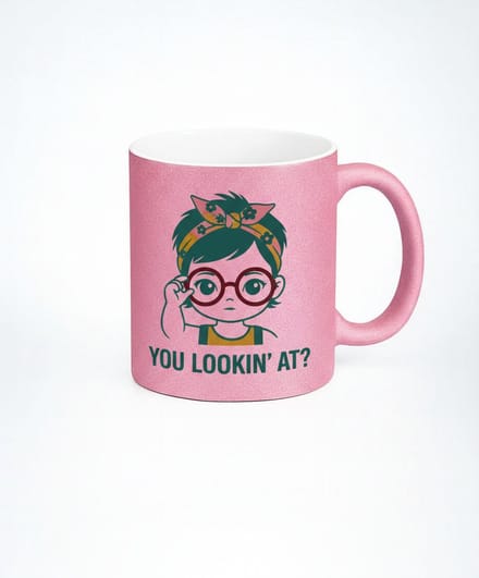 You Lookin' At? Mok - Koffiemok met Attitude