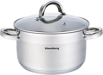 Klausberg 7128 - kookpan met deksel - 8,0L - Ø28 cm