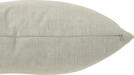 J-Line kussen Outdoor - kunststof - grijs