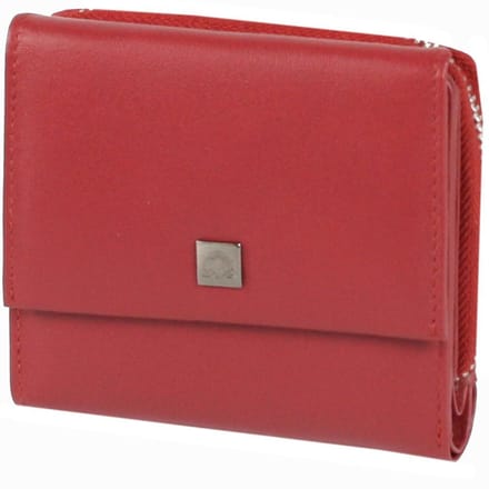 Greenburry Sponsachtig portefeuille leer 10,5 cm - Dames - Horizontaal - red