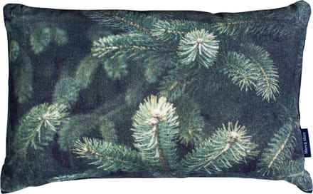 half kussen fluweel winter dennentakken 30x50cm*