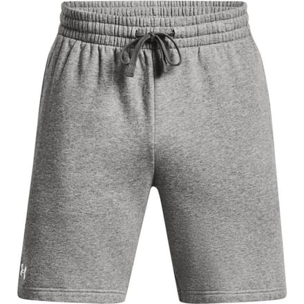 Under Armour Heren Rival Fleece Korte Broek (Kasteel Rots/Wit)