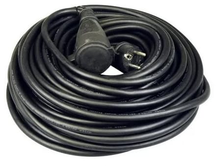 50 meter verlengsnoer - IP44 - Neopreen kabel - H07RN-F