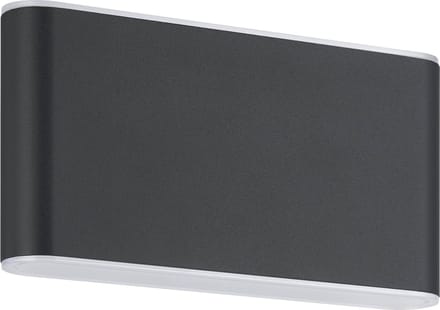 EGLO Grutti Wandlamp Buiten - LED - 17,5 cm - Antraciet - Instelbaar wit licht