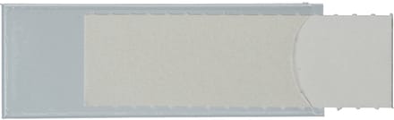 leitz zichtvenster uni-schildjes b53xh19mm wit