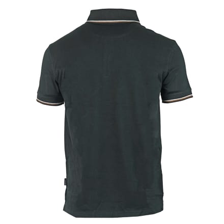 Aquascutum merklogo zwart poloshirt