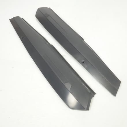 Zijpanelen donkergrijs mat voor bromfiets Peugeot 50 103 MVL fase 2 Nieuw