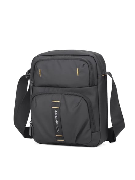 Aoking schoudertas Uniseks BLACK