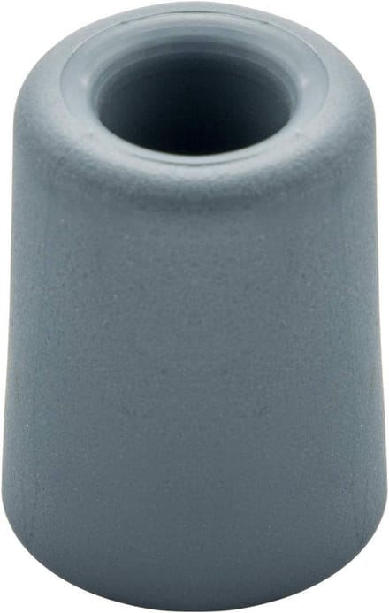 Deurstopper Hardrubber Ø38mm 50mm Houders Bevestiging