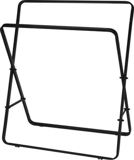 Relaxwonen - Handdoekenrek  - Badkamer - Metaal - Zwart - Handdoek