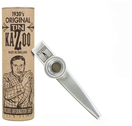 Clarke Kazoo Metaal Silver Coated