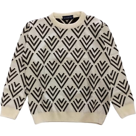 Emanuel Pris - Fant sweater Panna/bruine Paricollo EMG7041B