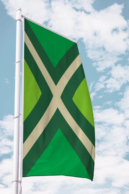 Achterhoekse vlag - Banier 100 x 300 cm