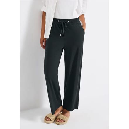 Wide Legs broek met jogg tailleband