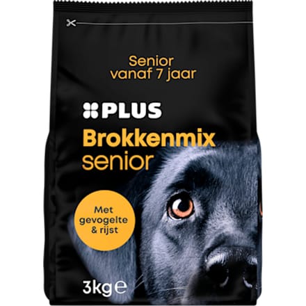 Brokkenmix senior gevogelte & rijst