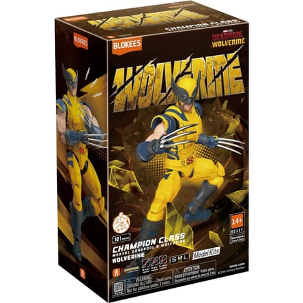 Blokees Marvel Wolverine Champion Class 05 Bouwset | 101-delige Modelkit - 13,4 cm
