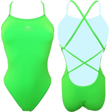 Turbo Patron Sirene Zwemkleding Groen XL Vrouw