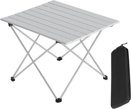 Inklapbare Picknicktafel van Aluminium - 56x46x40cm