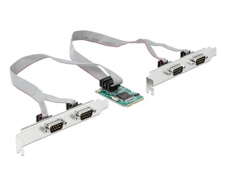 Delock Mini PCIe Card > 4 x Serial RS-232