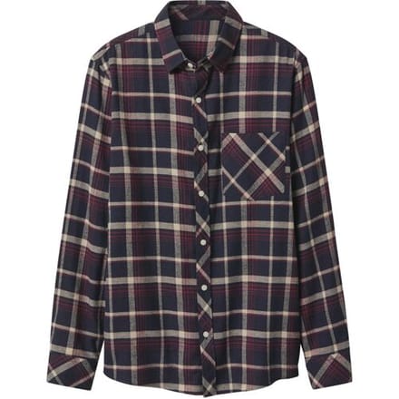 ESMARA MEN Flanellen heren overhemd (Rood/blauw geruit, M)