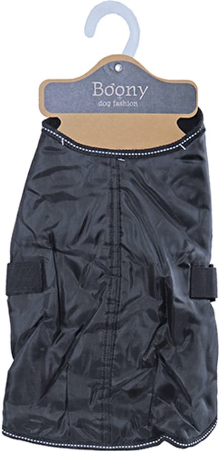 Boony hondenjas waterproof basic zwart 35 cm
