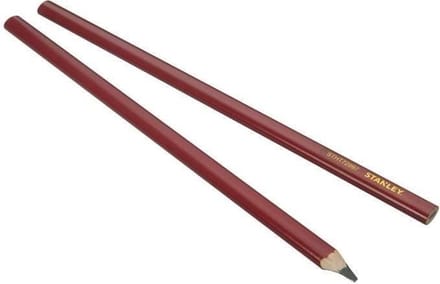 Stanley - Metselaarspotlood Hb Rood 30cm