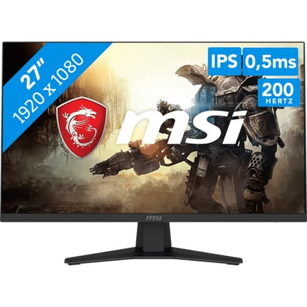 MSI MAG 274F computermonitor 68,6 cm (27") 1920 x 1080 pixels full HD LCD zwart