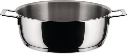 Alessi Braadpan Pots&Pans - AJM102/28 - ø 28 cm / 5.5 liter - door Jasper Morrison
