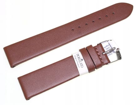Morellato Leren Horlogeband 20mm Bruin - Stijlvol & Antiallergisch