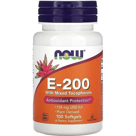 Vitamine E 200IU - 100 softgels