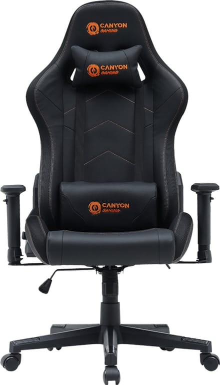 Canyon Irida Serie - Gaming Stoel - RGB Verlichting - PU Eco Leer - Verstelbare Rugleuning