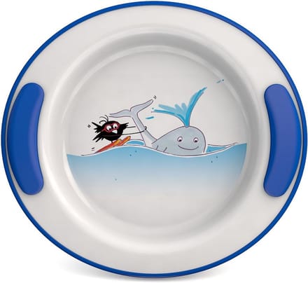 Warmhoudbord voor Kinderen Ø 25,5 cm - Walvis Design