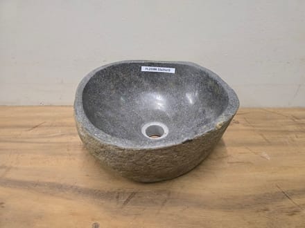 Waskom Natuursteen - 33x31x15cm - FL23386