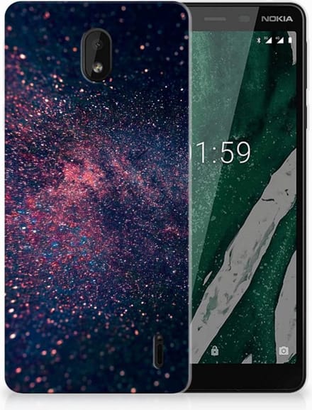Nokia 1 Plus TPU Hoesje Stars