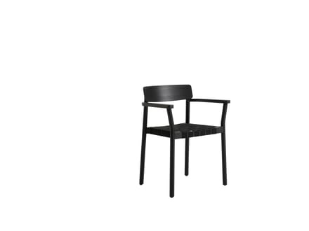 &Tradition Betty TK9 Armleunstoel - black - vlechtwerk zwart