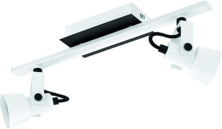 EGLO Trillo Opbouwspot - GU10 - Staal - Zwart|Wit