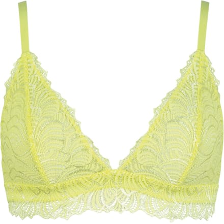 Naturana - Bralette met kant - 5574 - Sunny Lime - 80A