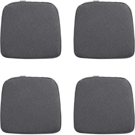 Madison - Zitkussen Wicker Manchester grey - Ca. 48x48 cm - Set van 4
