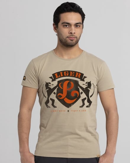 LIGER - Limited Edition van 360 stuks - Edd - Typografie - T-Shirt - Maat M